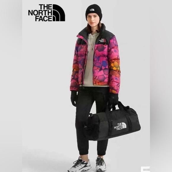 The North Face Jackets & Blazers - NWT New Womens North Face 1996 Print Retro Nuptse 700 Down Hooded Jacket